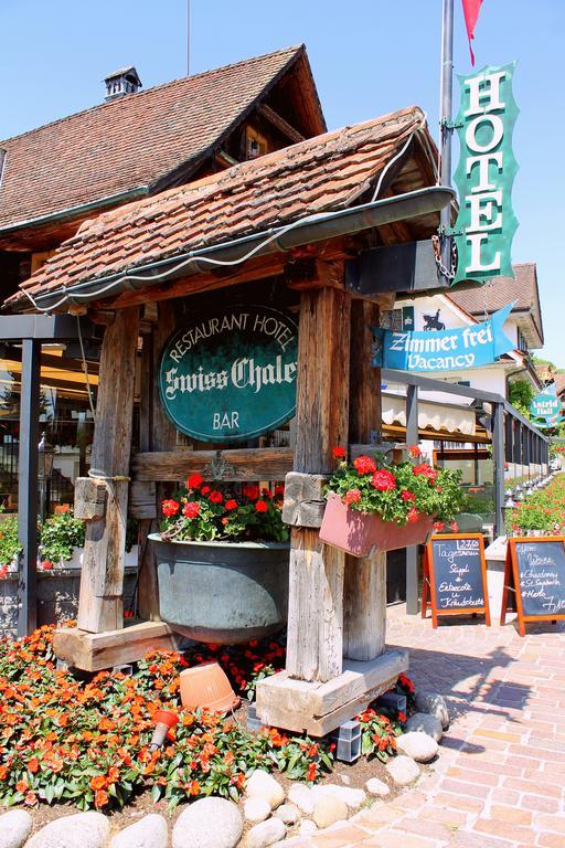 Swiss-Chalet Merlischachen - Historik Chalet-Hotel Lodge Küssnacht Dış mekan fotoğraf