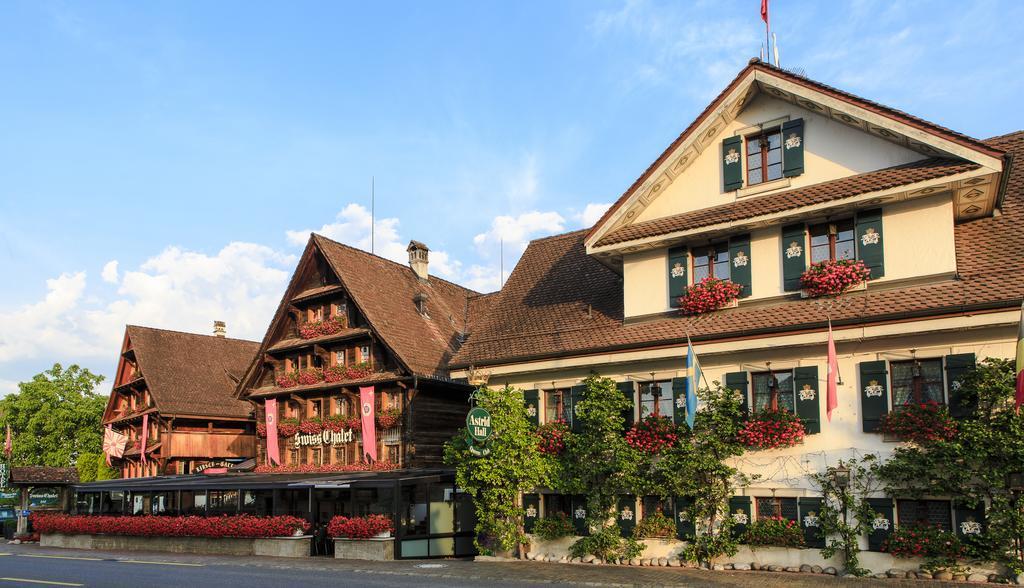 Swiss-Chalet Merlischachen - Historik Chalet-Hotel Lodge Küssnacht Dış mekan fotoğraf
